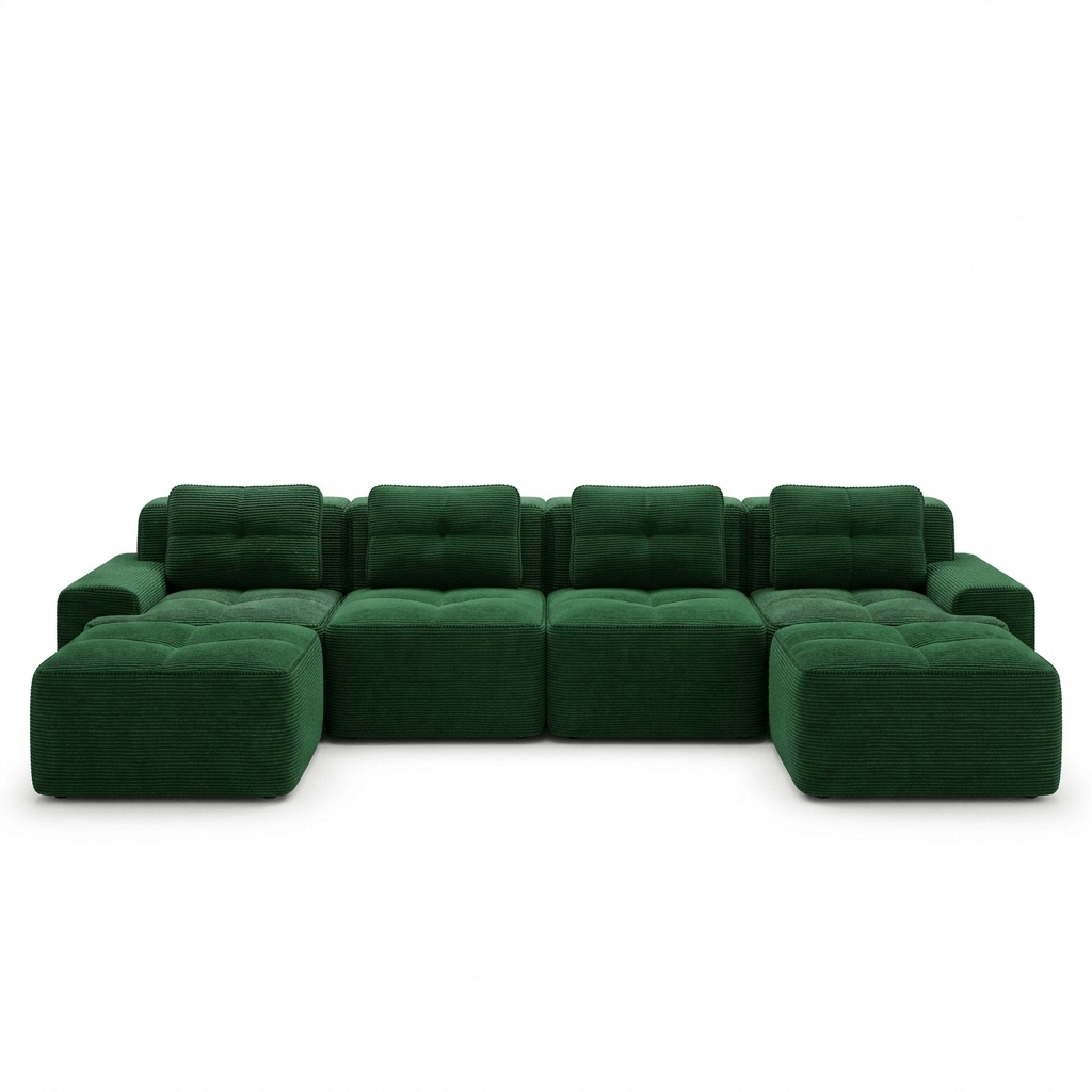 Canapé Modulable Vert